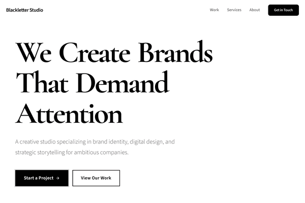 Type Dominant foundation preview